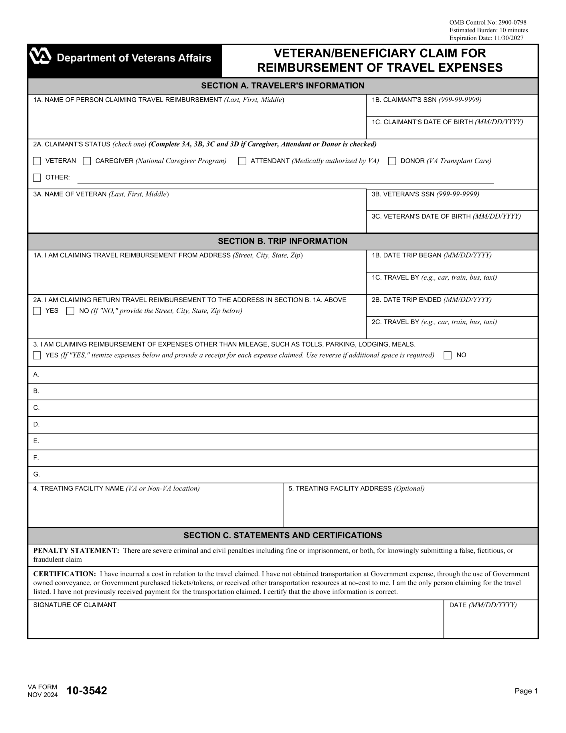 Va Form 10-10D 2024-2025 - Fill Forms Online - Pdf Guru intended for Va Form 10 10d Printable