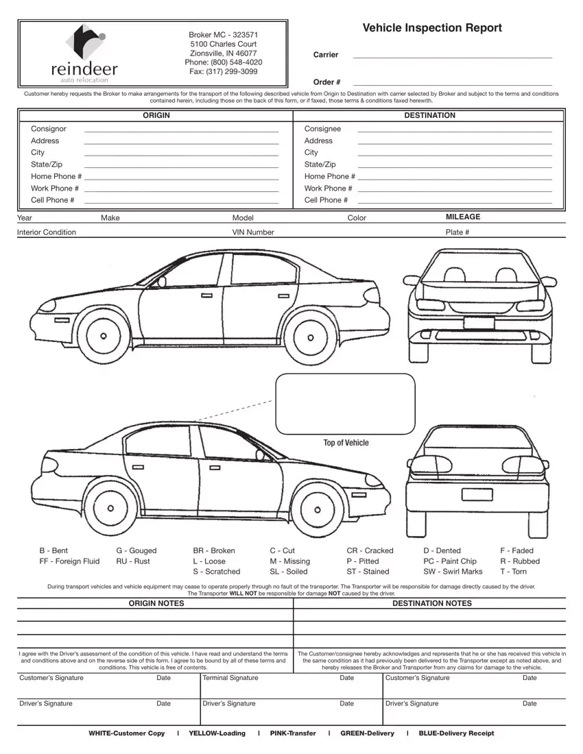 Vehicle Inspection Sheet Template Pdf Form - Formspal pertaining to Pdf Printable Vehicle Inspection Checklist