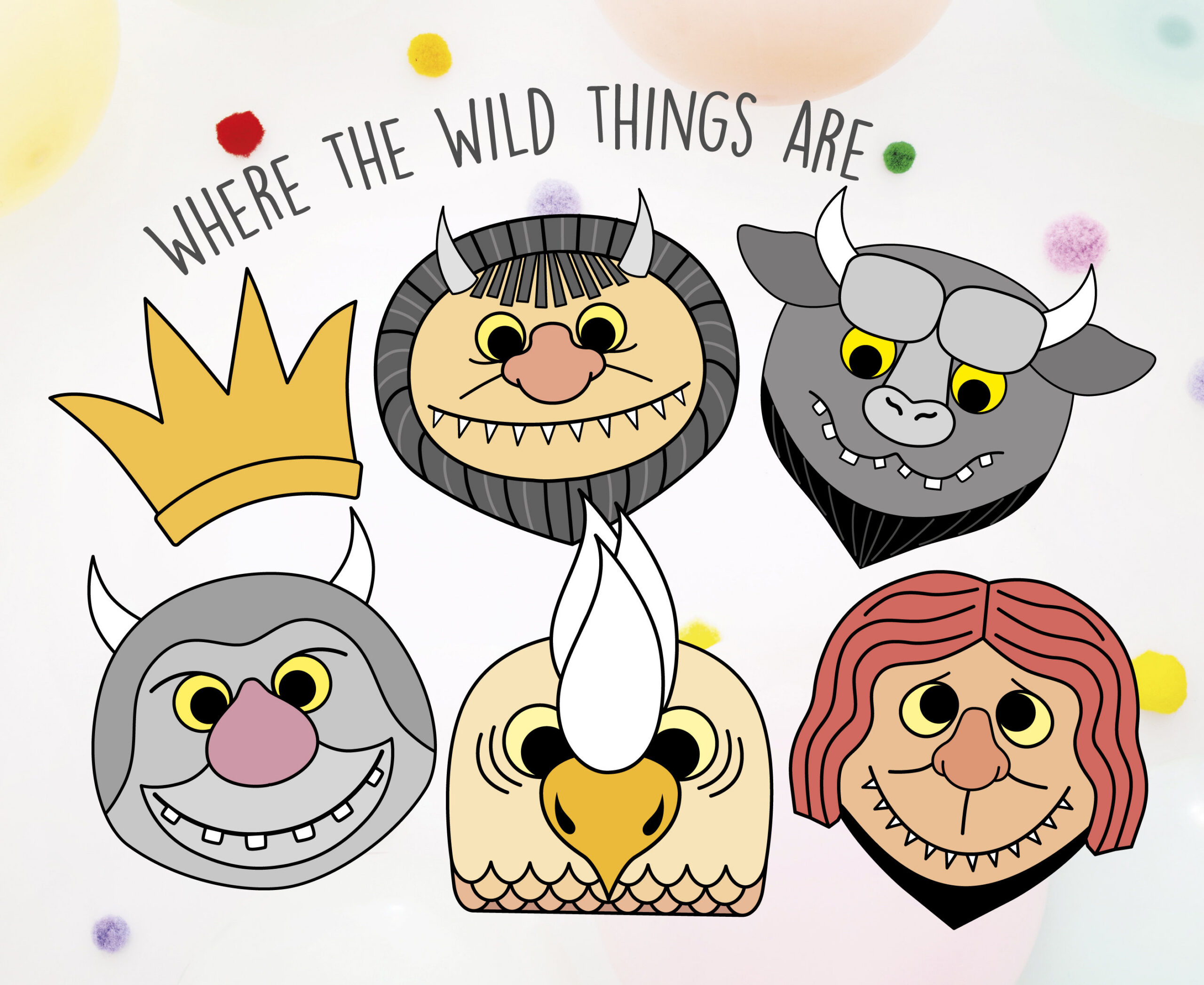 Where The Wild Things Are, Where The Wild Things Are Foto intended for Where the Wild Things Are Free Printables