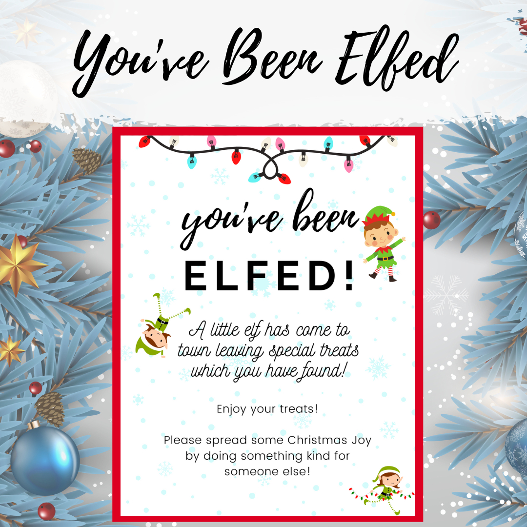 You'Ve Been Elfed Printable - Clutterbug regarding You've Been Elfed Printable